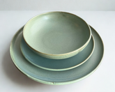 Trio de prato principal + sobremesa + tigela individual