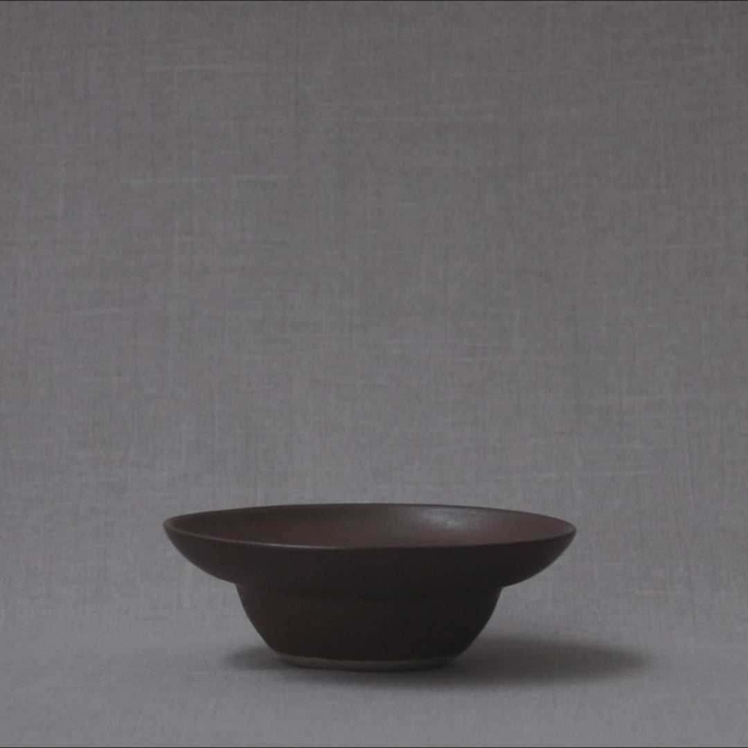 Small Hat Plate 19/11.5 Smoke